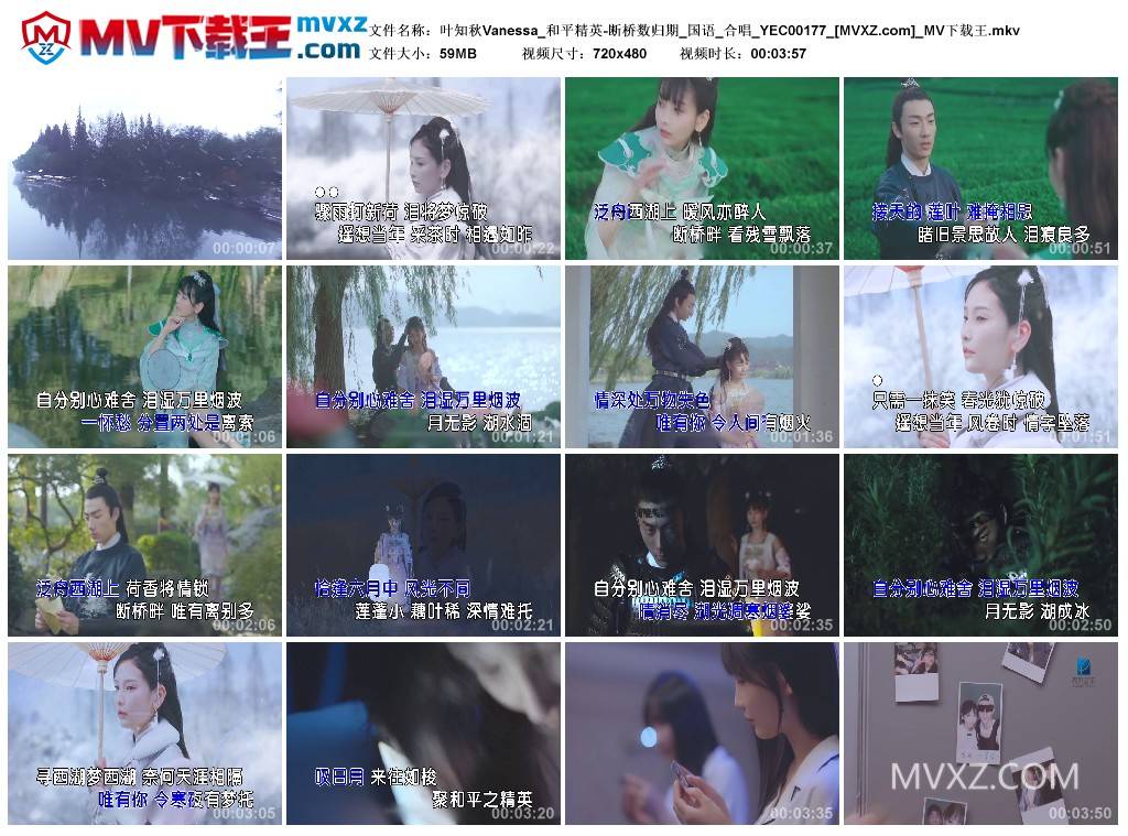 叶知秋Vanessa_和平精英-断桥数归期_国语_合唱_YEC00177